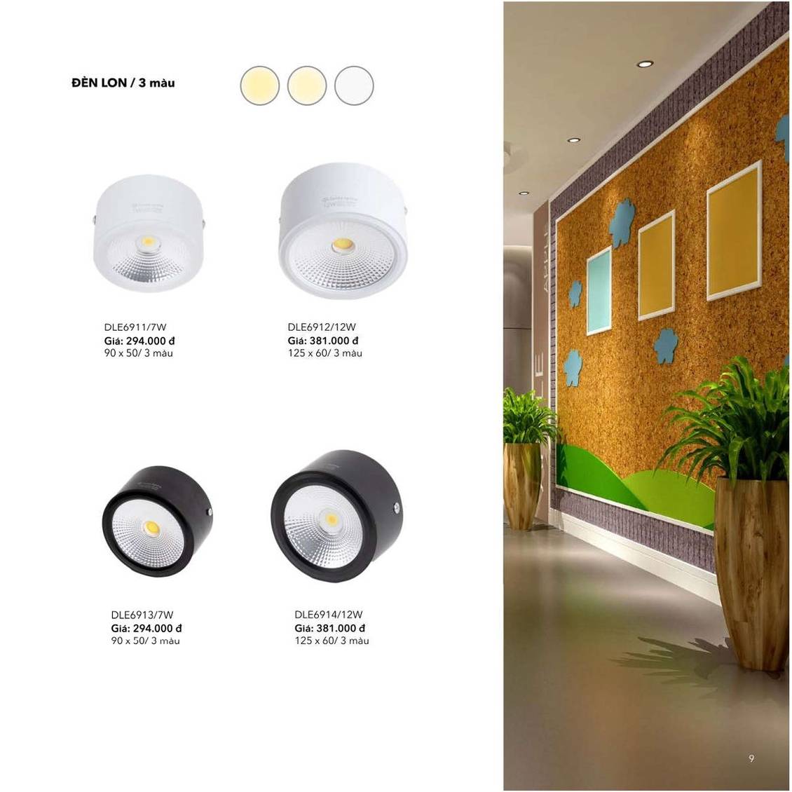 Đèn trang trí ZEMBA Lighting Catalogue và Bảng giá mới nhất /Page 
